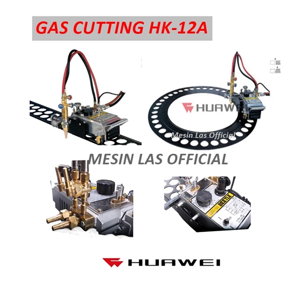 Gas Cutting Machine HK-12A Mesin Potong Plat Besi