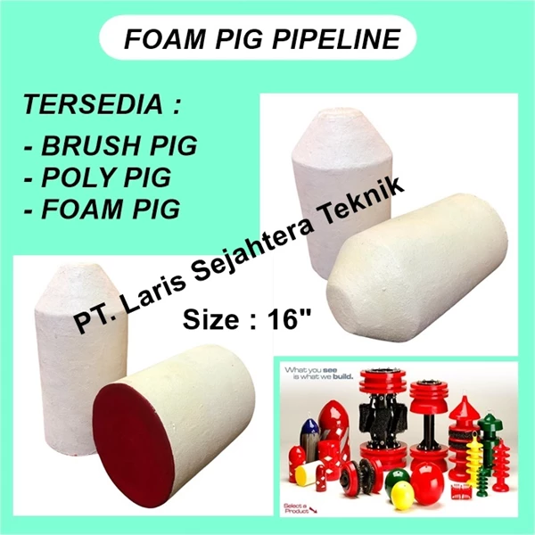 Foam Pigs 16 Inchi Pigging Pig Brush Pig Poly Pig