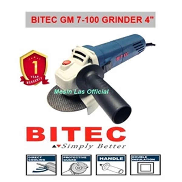 Mesin Gerinda Tangan BITEC GM 7-100 Power Tools Di Jakarta