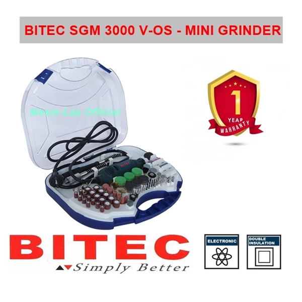 Mesin Gerinda Tangan Mini Die Grinder Straight BITEC SGM 3000 V-OS