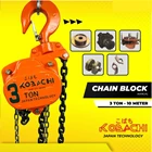 Chain Block 3 Ton x 10 Meter Kobachi Takel Katrol 2