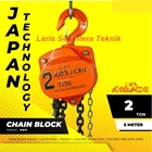 Chain Block 2 Ton x 5 Meter Kobachi Takel Katrol 1
