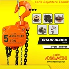 Chain Block 5 Ton x 3 Meter Kobachi Takel Katrol Manual 2