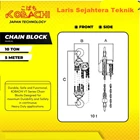 Chain Block 10 Ton x 5 Meter Kobachi Takel Katrol 10 Ton 3