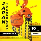 Chain Block 10 Ton x 5 Meter Kobachi Takel Katrol 10 Ton 1