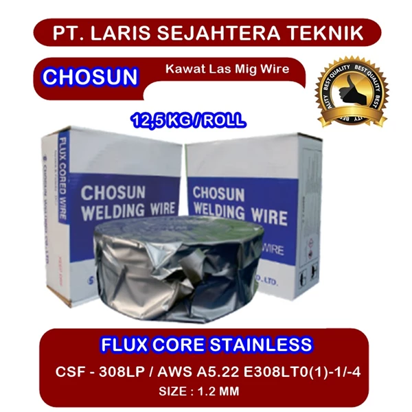 Kawat Las MIG WIRE Flux Core Stainless Steel Chosun CSF-308LP 1.2 MM