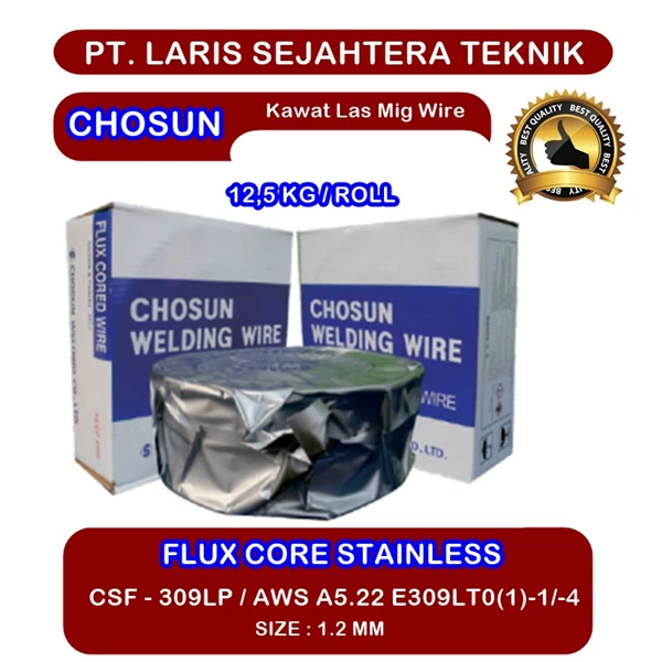Kawat Las MIG Wire Flux Core Stainless Steel Chosun CSF-309LP Size 1.2 MM