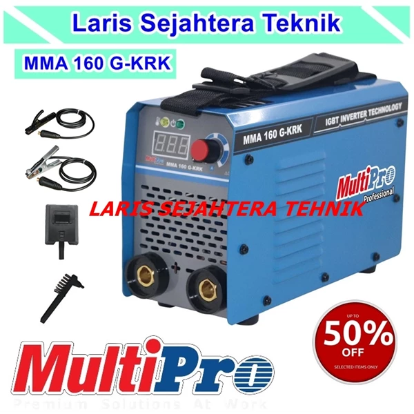 Mesin Las Listrik Inverter Multipro MMA 160 G-KRK Di Tangerang