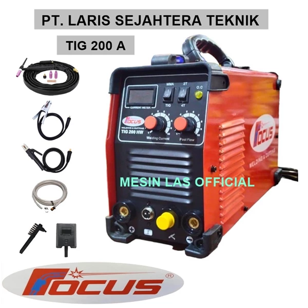 Mesin Las TIG 200A Focus Trafo Las Argon 200A Di Jakarta