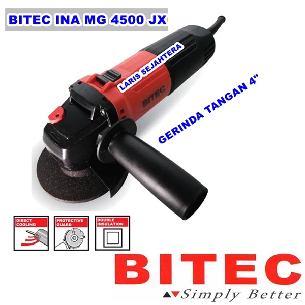 Hand Grinding Machine 4" BITEC INA MG 4500-JX Electric Grinder