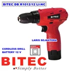 Mesin Bor Cordless Drill BITEC BD R1012-2LI-NC 1