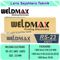 Kawat Las Welding Electrode E6013 Size 2.0 MM Weldmax