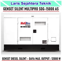 Genset Generator Multipro SDG-15000 AS Genset Silent Diesel