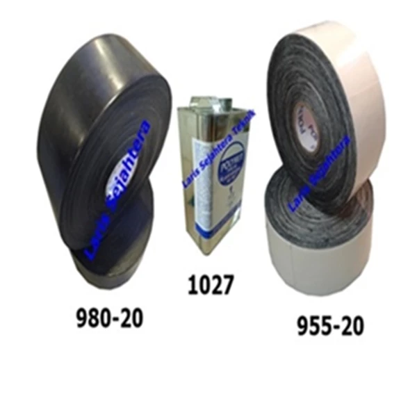 Polyken Wrapping Tape 980-20 Black dan 955-20 White