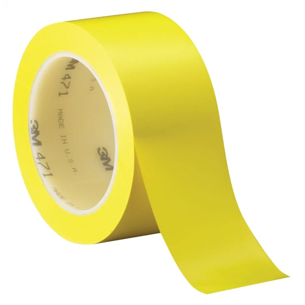 3M 471 Vinyl Tape Yellow  