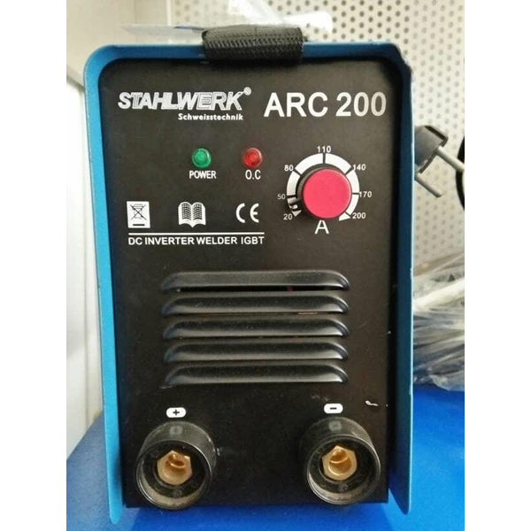 Mesin Las ARC-200 IGBT Stahlwerk Dengan  