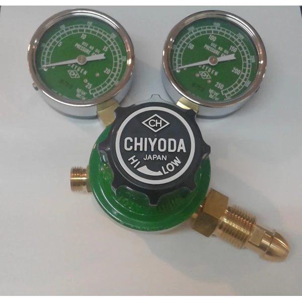 Regulator Chiyoda Oxygen New Aster Regulator Oksigen