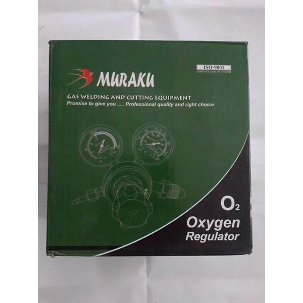 Regulator Gas Oxygen Muraku Type Single Stage Cylinder