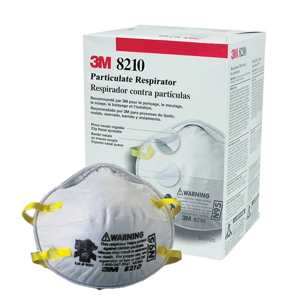 3M 8210 Particulate Respirator Breathing Mask