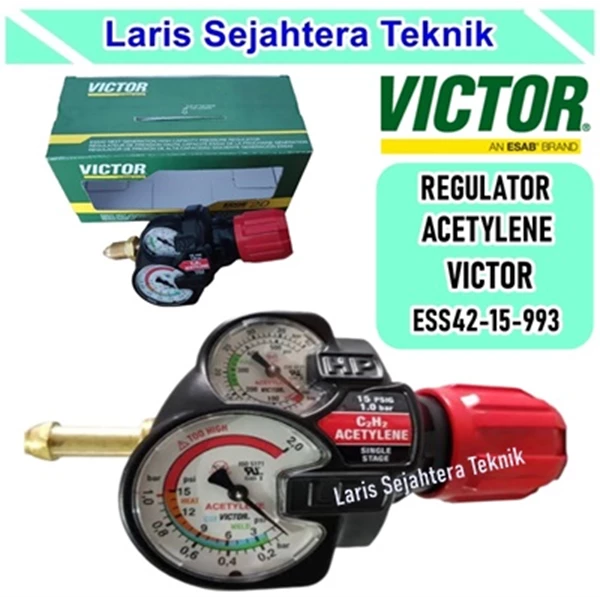 Regulator Gas Acetylene Victor ESS4-15-993 Di Balikpapan
