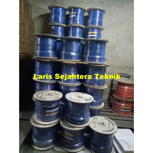Kabel Las 50 MM Superflex Warna Biru Di Kalimantan