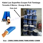 Kabel Las 70MM Superflex Warna Biru dan Orange Di Jakarta 2