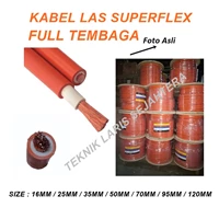 Kabel Las Superflex 120MM Full Tembaga
